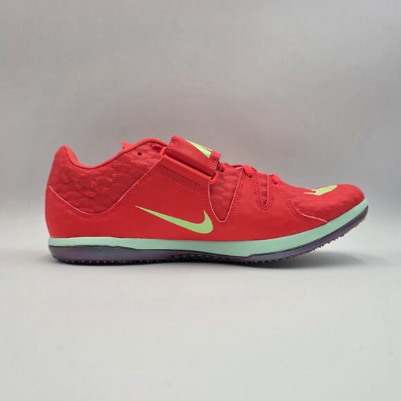 Nike Men\'s Size 8 Jump Elite Track & Field Jumping Spikes FZ9636-600 Orange New main image 5
